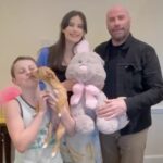 John Travolta Instagram - Happy Easter everyone! 🐰🐣