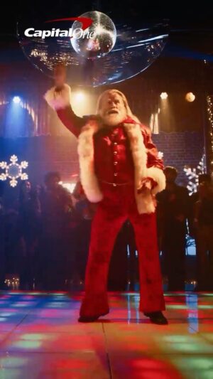 John Travolta Instagram - Sleighin’ alive this season with Quicksilver from @CapitalOne. Santa’s back with more moves than ever. 🎅🕺#CapitalOnePartner Terms apply. See Capital One’s link in bio for details.