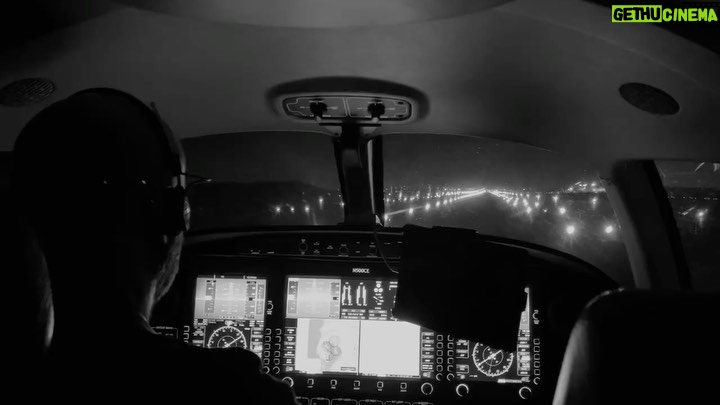 John Travolta Instagram - Midnight flight. Video by: @ella.travolta