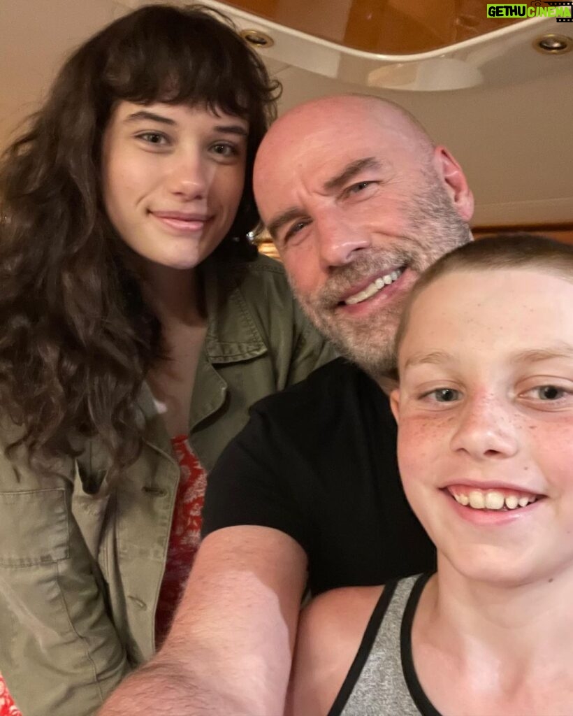 John Travolta Instagram - Happy Father’s Day everyone! It is a privilege to be the father of these two beautiful children - thank you for the honor and my love and respect to all fathers.