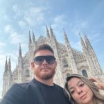 Johnny Eblen Instagram - She wanted to go shopping so I took her to Milan 🤌🏼 Swipe till the end to see what I put up with 😂 Milan, Italy
