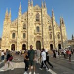 Johnny Eblen Instagram - She wanted to go shopping so I took her to Milan 🤌🏼 Swipe till the end to see what I put up with 😂 Milan, Italy
