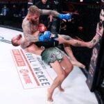 Johnny Eblen Instagram - 𝗦𝗨𝗣𝗟𝗘𝗫 𝗖𝗜𝗧𝗬 🔥 @johnnyeblen's wrestling is unmatched in the #Bellator cage. Will "The Human Cheat Code" make it 1️⃣4️⃣ wins unbeaten when he faces @fabian_edwardsmma at the @3arenadublin? 👀 🎟️ Hit the link in bio for #Bellator299 tickets 𝙉𝙊𝙒.