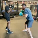 Johnny Eblen Instagram – Not even in camp yet but I’ve been training like a mad man. From helping teammates out to working on specific techniques to getting live rounds in. I’ve got a good balance right now of trainin and chillin 😎 Leveling up, saying healthy, providing value and enjoying the ride… that’s the name of the game 🫡