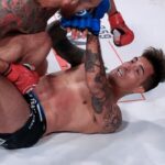 Johnny Eblen Instagram - Do you remember @johnnyeblen's first Bellator finish? 👀 The middleweight world champion defends against @fabian_edwardsmma on Sept. 23rd at the @3arenadublin! 🇮🇪 #Bellator299