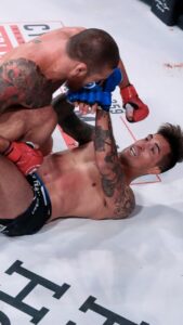 Johnny Eblen Instagram - Do you remember @johnnyeblen's first Bellator finish? 👀 The middleweight world champion defends against @fabian_edwardsmma on Sept. 23rd at the @3arenadublin! 🇮🇪 #Bellator299
