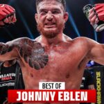 Johnny Eblen Instagram - 𝗧𝗵𝗲 𝗕𝗲𝘀𝘁 𝗢𝗳: “𝗧𝗵𝗲 𝗛𝘂𝗺𝗮𝗻 𝗖𝗵𝗲𝗮𝘁 𝗖𝗼𝗱𝗲” 🧬 The No.1️⃣ middleweight in the world, @johnnyeblen has some unforgettable moments inside the Bellator cage. 👊 #BellatorDublin