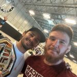 Johnny Eblen Instagram – Not even in camp yet but I’ve been training like a mad man. From helping teammates out to working on specific techniques to getting live rounds in. I’ve got a good balance right now of trainin and chillin 😎 Leveling up, saying healthy, providing value and enjoying the ride… that’s the name of the game 🫡