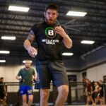 Johnny Eblen Instagram - Assassin 🥷 #AmericanTopTeam #Bellator #Middleweight #Champ #Fighter #MMATraining #Yokkao American Top Team