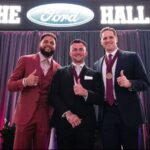 Johnny Manziel Instagram - Hall of Famers @aggiefootball 👍🏼 Kyle Field