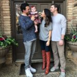 Johnny Manziel Instagram - The center of all the attention in the Manziel household. Happy Holidayszn from the fam