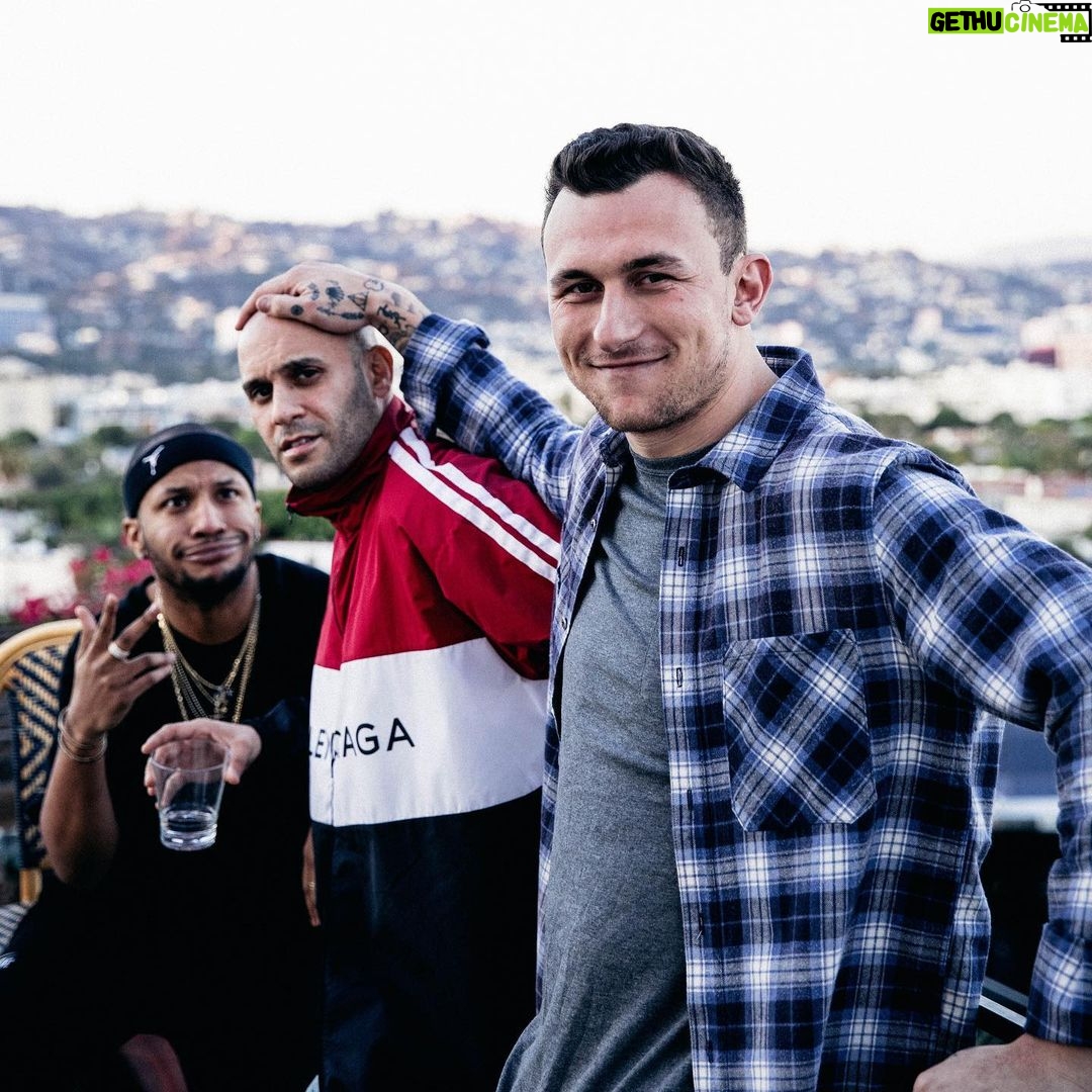Johnny Manziel Instagram - Foot on they neck on a daily basis
