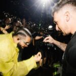 Johnny Manziel Instagram - Honored to be a part of your journey @champagnepapi . You and your music have changed my life for the better. Thank you for letting the kid from Texas share that moment with you #SZN Houston Toyota Center