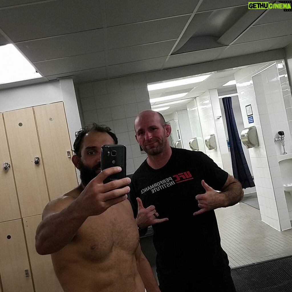 Johny Hendricks Instagram - @sportrd_clint we just made weight bitches can't wait for Saturday lol New York, New York
