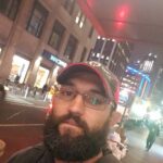 Johny Hendricks Instagram - Walking to the gym to get a run in. Times Square, New York City