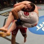 Johny Hendricks Instagram - #MatMoment when I first found out that I would be able to take punishment when I fought tj grant.