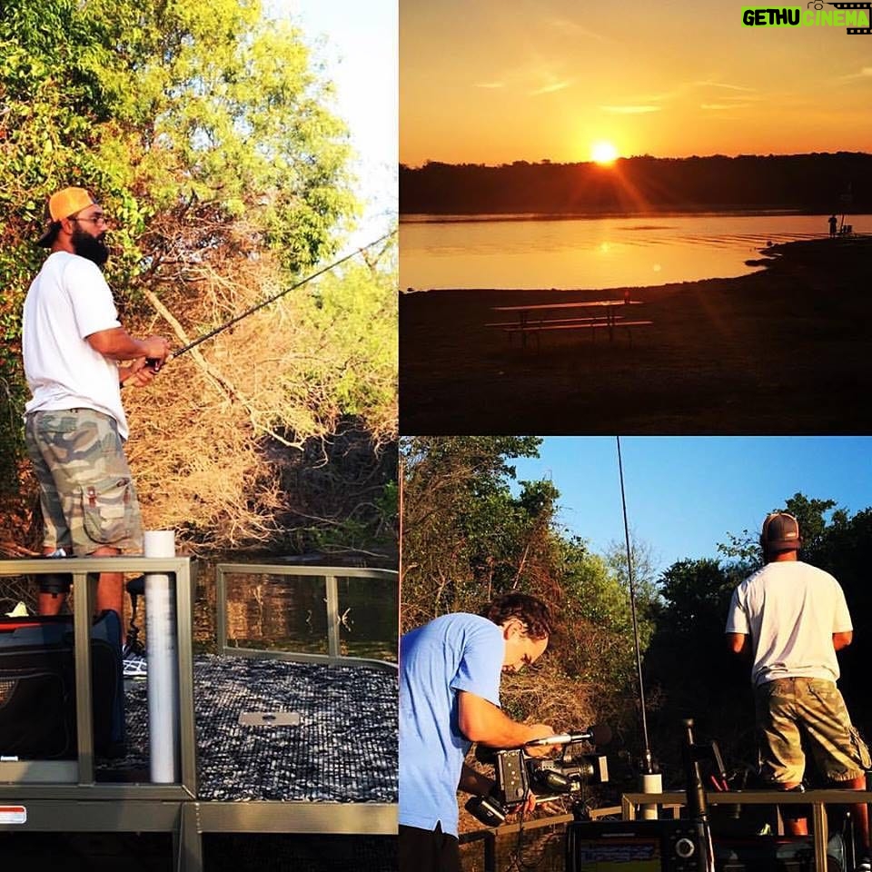 Johny Hendricks Instagram - Had a fun interview with NBC the other morning. We did it out on my @tracker_boats at the lake! #fishing #gonefishing thanks @paige_ufc for the pics.