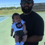 Johny Hendricks Instagram - Its always #beard season in the Hendricks family! #gobeardorgohome