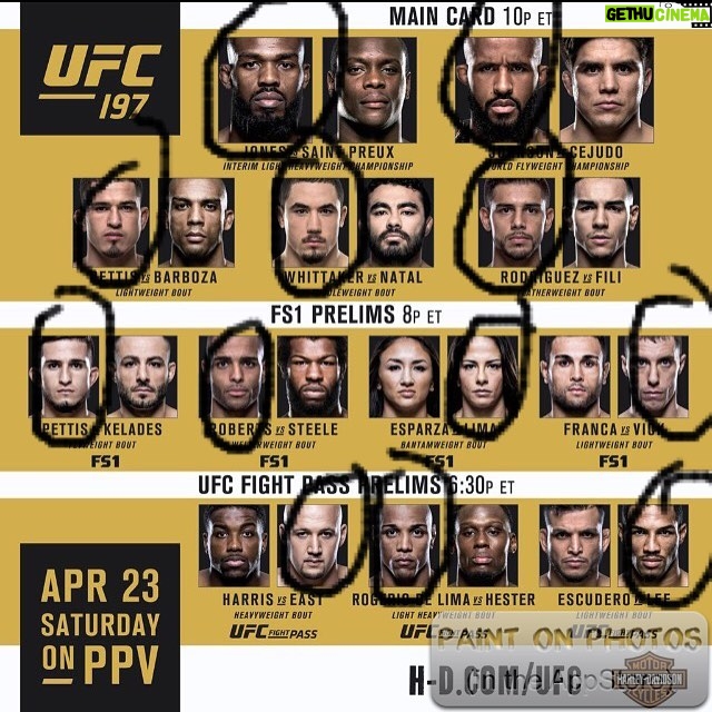 Johny Hendricks Instagram - Here were my #ufc197 predictions. Not so bad. Who wins these title fights?!