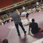 Johny Hendricks Instagram - Here @cowboywrestling having kendrick showing a move at the OSU team camp.