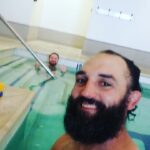 Johny Hendricks Instagram - @dunningtonmma and I are sauna and hot tubing after a hard days of mitts with tony @reyesboxinggym @worldbkff LA Fitness