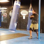 Johny Hendricks Instagram - Just got done working with Vince at Reyes boxing @bareknucklewbkff #bareknuckleboxing #boxing