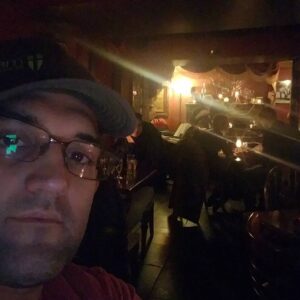Johny Hendricks Instagram - Here eating at @thebookstorespeakeasy.