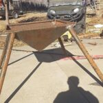 Johny Hendricks Instagram - Just got done with welding my legs on my grill I'm trying to build not done yet but getting close #welding Midlothian, Texas