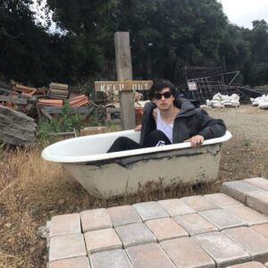 Joji Instagram - Out with my nature friends gettin blasted on that medical hay.