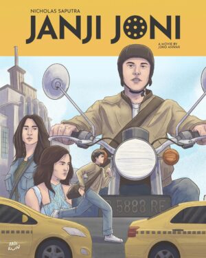 Joko Anwar Instagram - Sebuah Poster Film berjudul “Janji Joni” karya @jokoanwar. Sebelum melihat film 2 karya terbaru bang Joko, aku teringat film pertama bang Joko Anwar “Janji Joni”, sebagai gen z ketika dulu pertama kali menonton film ini sempat terheran-heran ternyata dulu nonton bioskop itu film bisa terjeda kalau roll filmnya masih diantar. Keseruan dinamika Joni mengantarkan roll film sangat greget, tantangan dan kesialan mewarnai petualangan Joni agar roll yang dia antar tidak telat dan ending filmnya Joni akhirnya bisa berkenalan dengan orang yang dia sukai. Film ini jadi salah satu film Joko Anwar favoritku.
.
#illustration #posterdesign #bookcoverdesign #editorialillustration