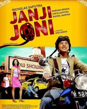 Joko Anwar Instagram - Sebuah Poster Film berjudul “Janji Joni” karya @jokoanwar. Sebelum melihat film 2 karya terbaru bang Joko, aku teringat film pertama bang Joko Anwar “Janji Joni”, sebagai gen z ketika dulu pertama kali menonton film ini sempat terheran-heran ternyata dulu nonton bioskop itu film bisa terjeda kalau roll filmnya masih diantar. Keseruan dinamika Joni mengantarkan roll film sangat greget, tantangan dan kesialan mewarnai petualangan Joni agar roll yang dia antar tidak telat dan ending filmnya Joni akhirnya bisa berkenalan dengan orang yang dia sukai. Film ini jadi salah satu film Joko Anwar favoritku.
.
#illustration #posterdesign #bookcoverdesign #editorialillustration
