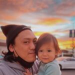 Jon M. Chu Instagram - Me and my boy picking up food for the ladies. What a journey this year has been but so grateful for our little family taking each day as it comes.