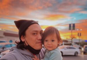Jon M. Chu Instagram - Me and my boy picking up food for the ladies. What a journey this year has been but so grateful for our little family taking each day as it comes.