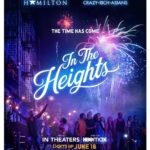 Jon M. Chu Instagram - After a year of sacrifice and isolation we all deserve a party!! Our movie has so much joy, celebration and hope I cannot wait for you to all experience it when it drops on June 18th in theaters with friends and family once again or in the comfort of your home on HBOMax! New trailer drops tomorrow. Can you feel it in these beautiful magical posters?!!! ❤️👊🏼Stay strong see you soon.
