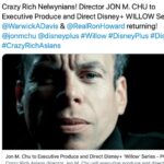 Jon M. Chu Instagram - I don’t know how to express how today felt... other than I can’t wait to invite you into our big adventure. This is bucket list for me and we have some twists and turns in this one that will knock your socks off. We will put every ounce of care and empathy into the next chapter of this timeless story.