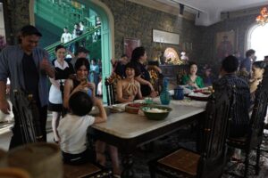 Jon M. Chu Instagram - Behind-the-scene photos of “Crazy Rich Asians” dumplings scene from my personal collection. It was hot as hell in this room but it was the best feeling to be with this cast everyday!