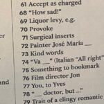 Jon M. Chu Instagram - 76 down. Whoa. I am still in shock. @nytimes #Crossword #2020 is such an emotional rollercoaster!! @davidkwong I feel like a lot of smart people are gonna be stumped today.