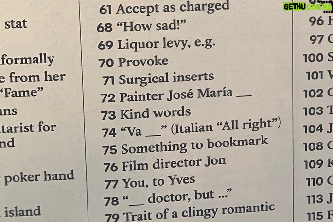 Jon M. Chu Instagram - 76 down. Whoa. I am still in shock. @nytimes #Crossword #2020 is such an emotional rollercoaster!! @davidkwong I feel like a lot of smart people are gonna be stumped today.
