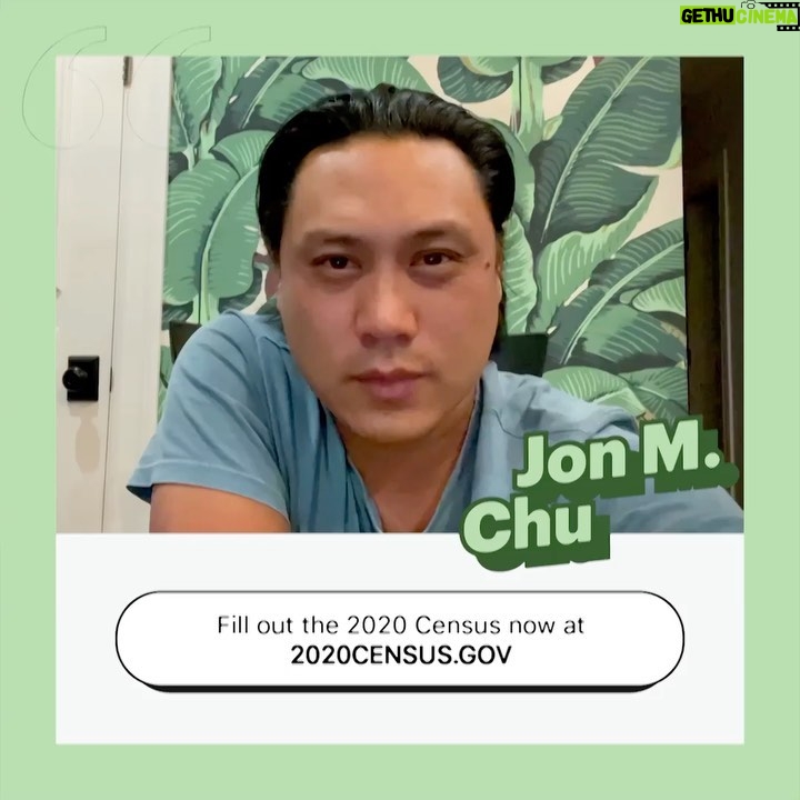 Jon M. Chu Instagram - Complete the #2020Census today! It only takes a few minutes to shape the next 10 years! #CensusWeek @USCensusBureau @goldhouseco @theallofusmovement