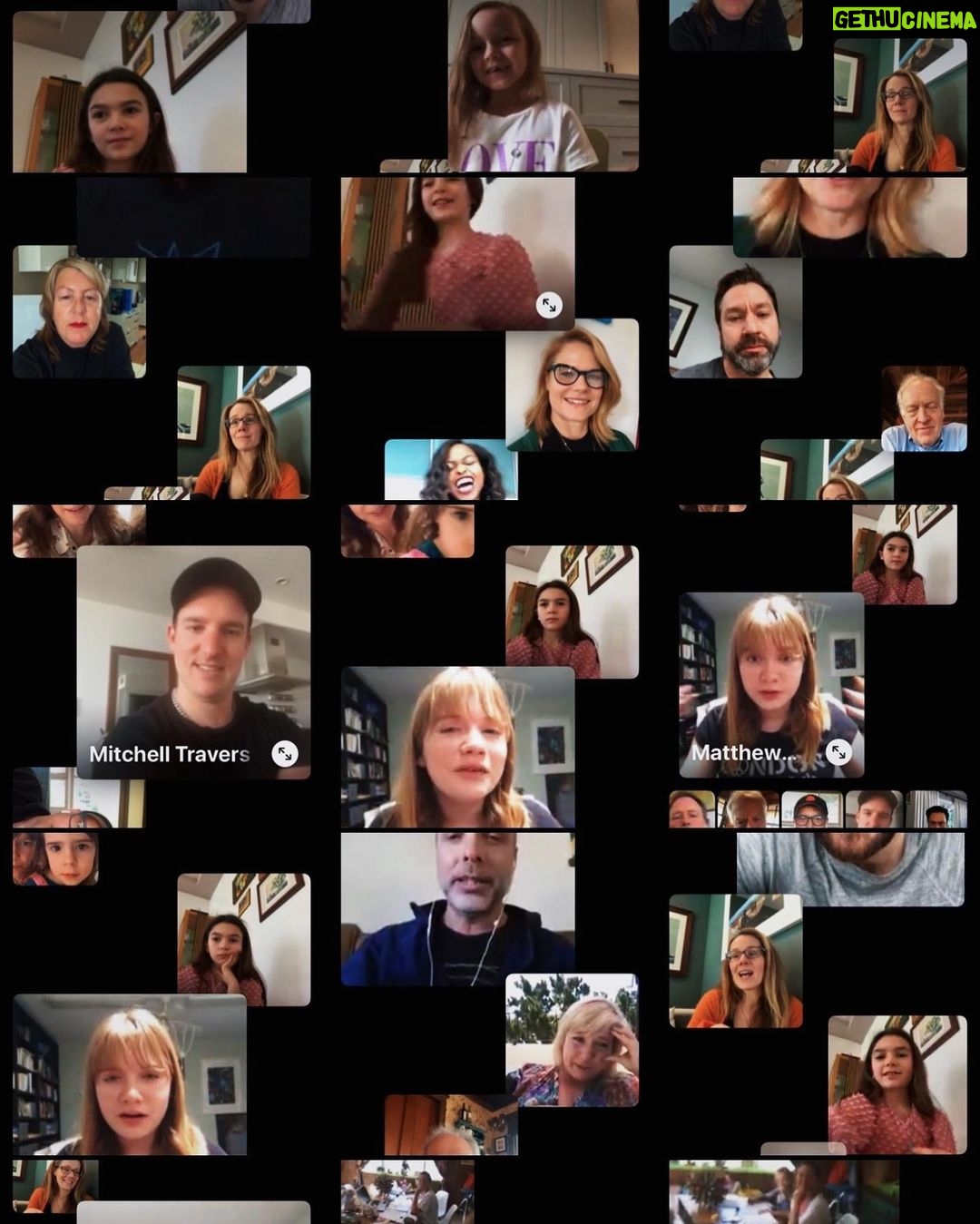 Jon M. Chu Instagram - Epic FaceTime love-fest with the cast and crew of our new show #HomeBeforeDark on @appletv . All 10 episodes now on your phone/iPad/Laptop/TV!!!