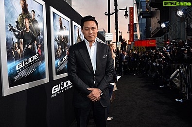 Jon M. Chu Instagram - Throwback to the Premiere of GI Joe:Retaliation.... such fun memories of making my first action movie. Love these legends!!