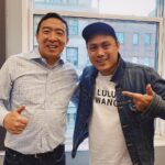 Jon M. Chu Instagram - #YangGang #WangGang also we like to point to each other.