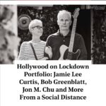 Jon M. Chu Instagram - From the @hollywoodreporter this morning... Alone together. Hollywood industry in lockdown. Photographer @joepug stood 30 feet away from the house with no crew. It was surreal.