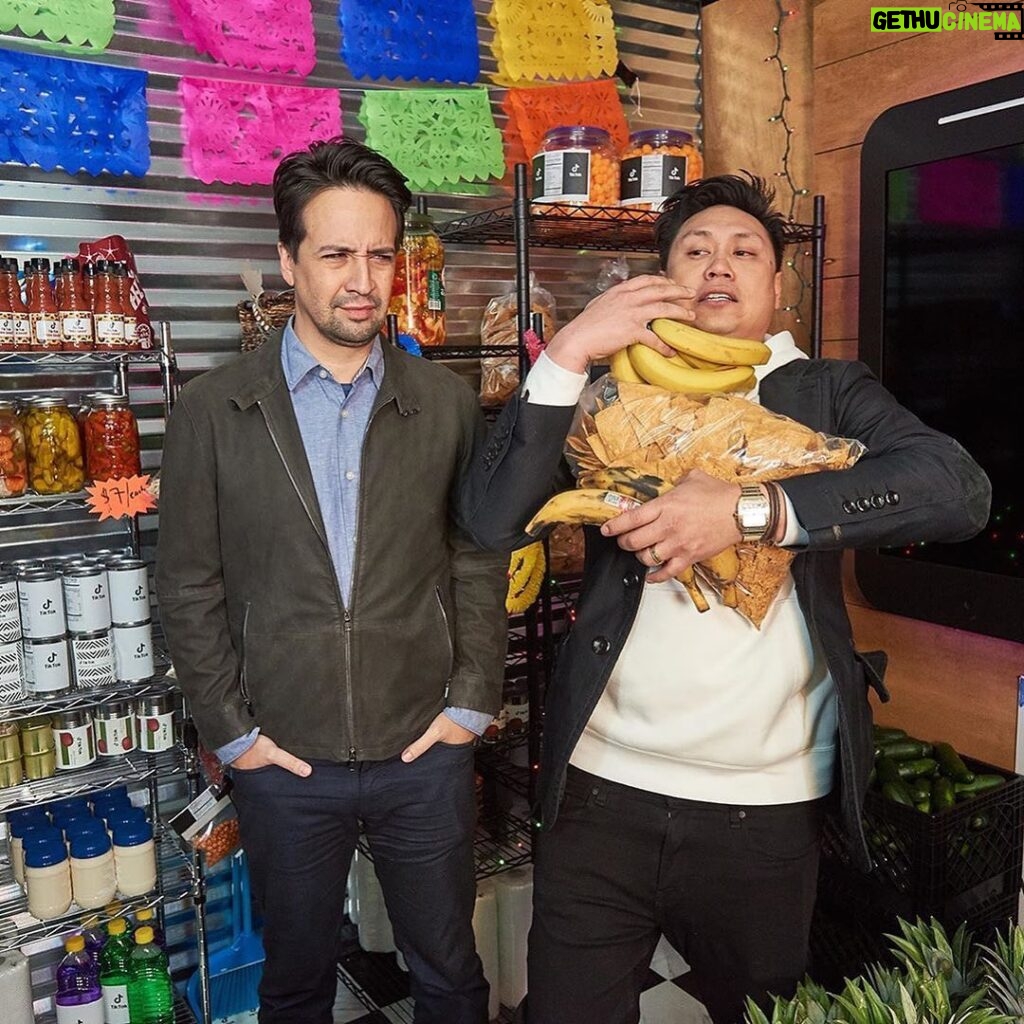 Jon M. Chu Instagram - Have you ever made a fool of yourself in front of Lin-Manuel Miranda? No? Oh I have. And it will haunt me forever. #intheheightsmovie #summer2020collection