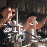 Jon M. Chu Instagram - The mannequin heads in the salon were NOT CG they were physically built and puppeteer’d. started with professional puppeteers then it became clear that they needed to be dancers to stay with the beat of the music so we got these two do it it :) apparently @tmoneymiceli and @iamemiliodosal had the unique combination of not just dancers but also gamers. Here’s a behind the scenes look at how crazy it looked. Also this was very complicated/expensive to make and I was only 50% sure this would ever make it into the movie because it was so absurd. But it worked! 😅 and these two may have found their calling. #InTheHeightsMovie You can Get the movie on iTunes right now with more BTS footage.
