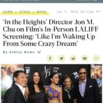 Jon M. Chu Instagram – This whole week has felt like we are waking up. But now the time has come to rub those eyes and get the f#%k back up!! Let’s go!! 4 more days until Washington Heights turns the lights up in New York City @tribecafilmfestival then the world!! “You are not powerless you are power-FULL” see you there. #intheheights