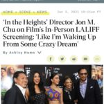 Jon M. Chu Instagram - This whole week has felt like we are waking up. But now the time has come to rub those eyes and get the f#%k back up!! Let’s go!! 4 more days until Washington Heights turns the lights up in New York City @tribecafilmfestival then the world!! “You are not powerless you are power-FULL” see you there. #intheheights