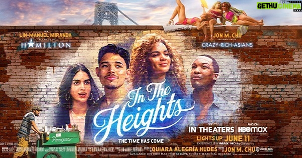 Jon M. Chu Instagram - June 11th 2021 get your vaccine and go See it on the biggest movie screen you possibly can!! Let’s be together again. #InTheHeightsMovie