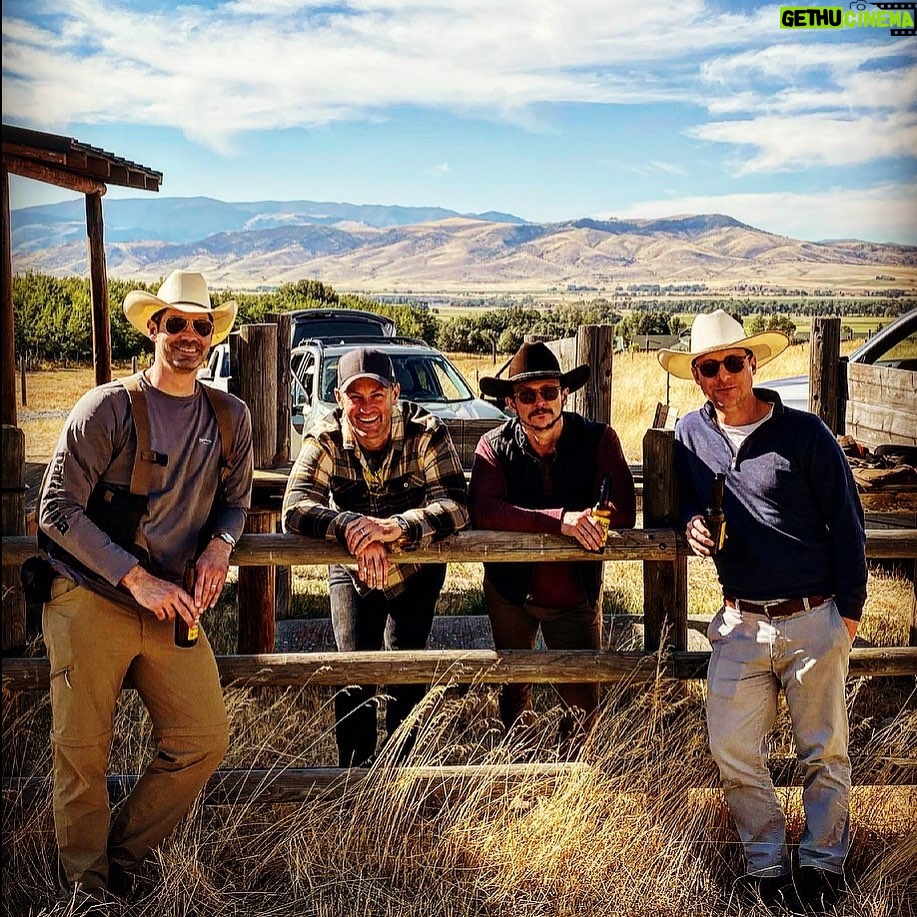 Jonathan Tucker Instagram - “Liberty doesn’t exist in the absence of morality.” 🇺🇸 Livingston, Montana