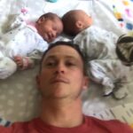 Jonathan Tucker Instagram - to those who have fallen for those that have yet to stand up. ⁣⁣⁣ thank you. ⁣⁣⁣ 🇺🇸 #memorialday⁣ #twins ⁣#dog background music: marine corps cadences United States